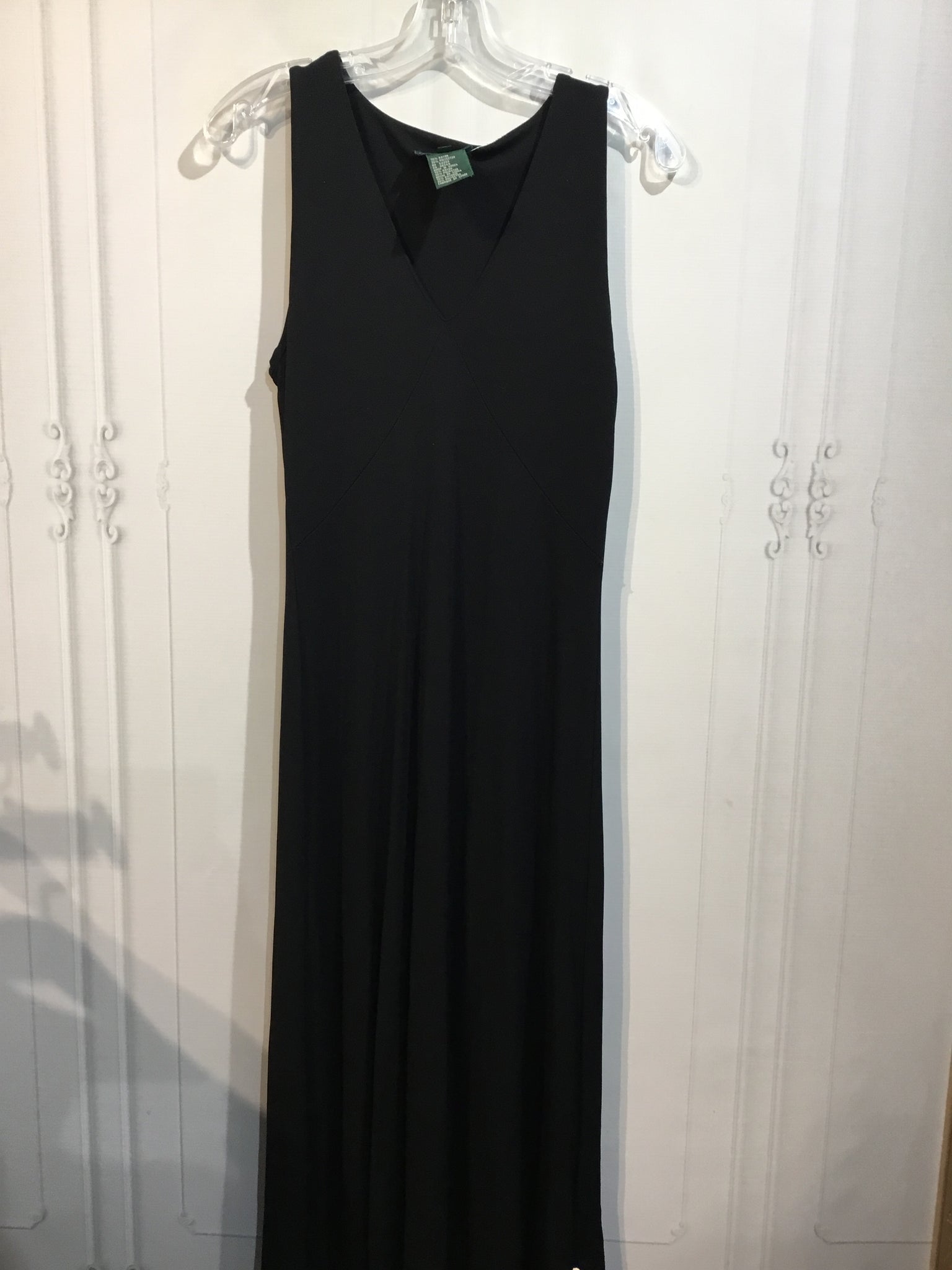 LAUREN Ralph Lauren Size Large Black DRESS/1 PIECE
