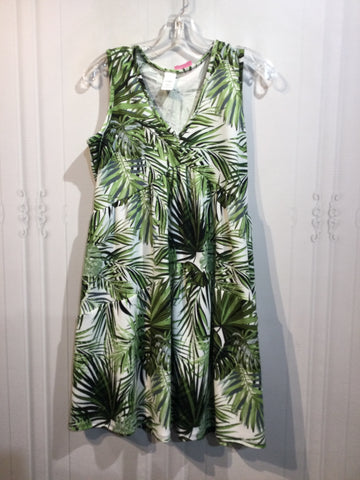 Size Large Green DRESS/1 PIECE