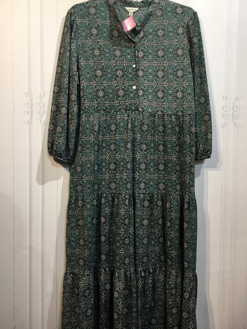 MAX STUDIO Size Large Green DRESS/1 PIECE