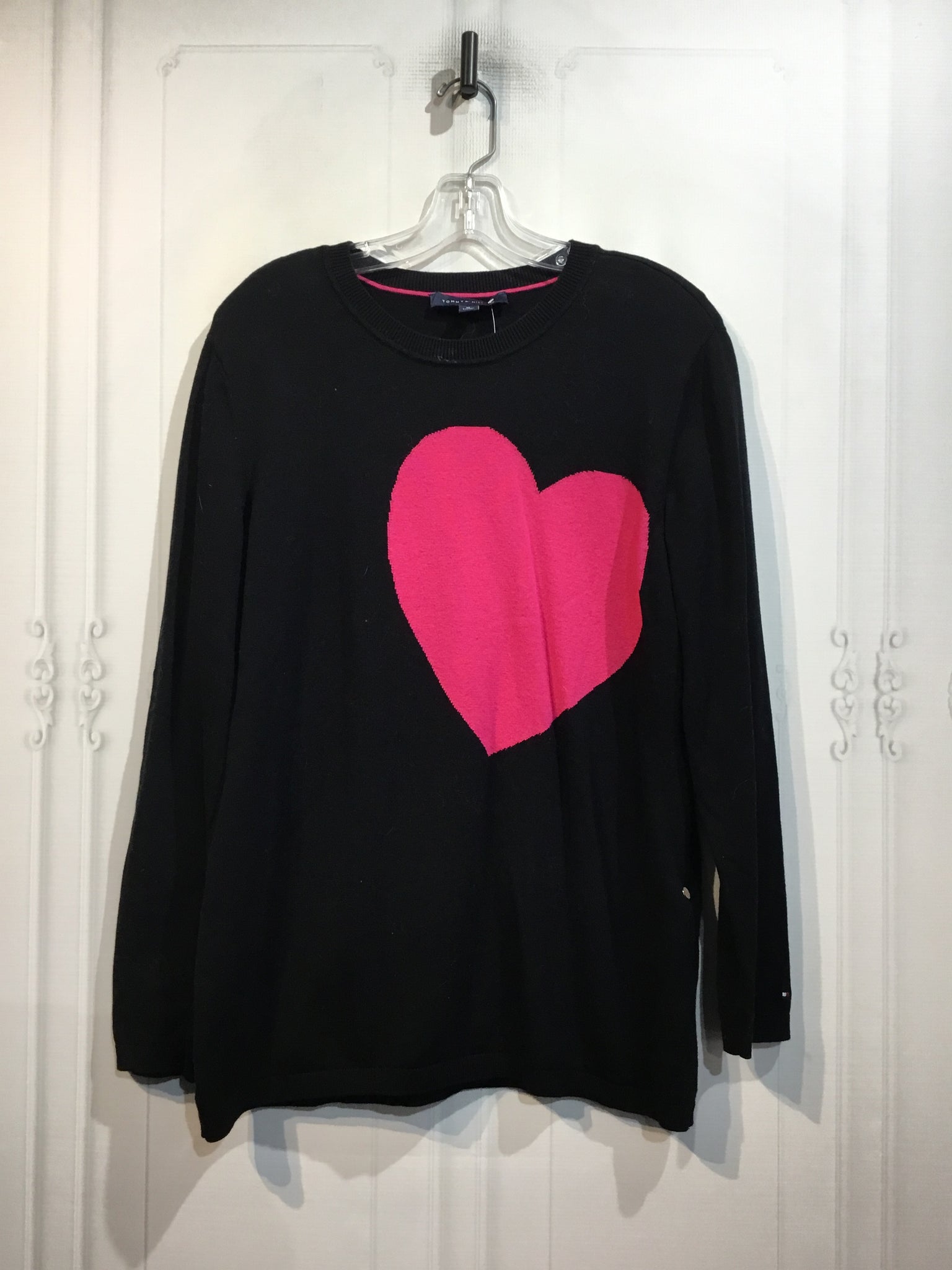 Tommy Hilfiger Size Extra Large Black Tops