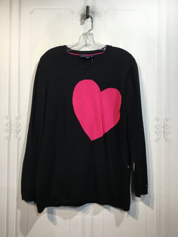 Tommy Hilfiger Size Extra Large Black Tops
