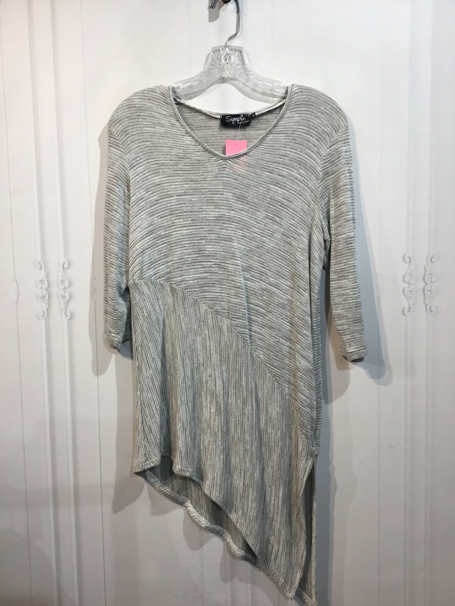 Simpli Size S Grey Tops