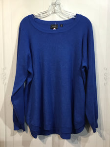 Cyrus Size 1X Blue Tops
