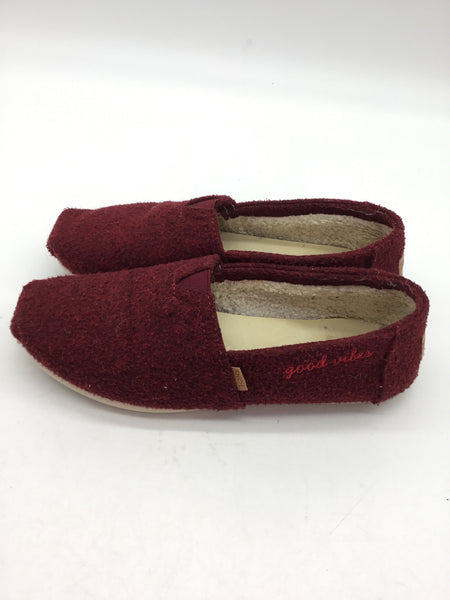 Toms Size 7 Red Shoes