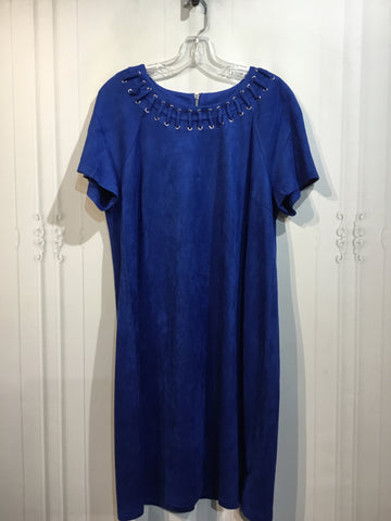 Kate & Mallory Size L Blue DRESS/1 PIECE