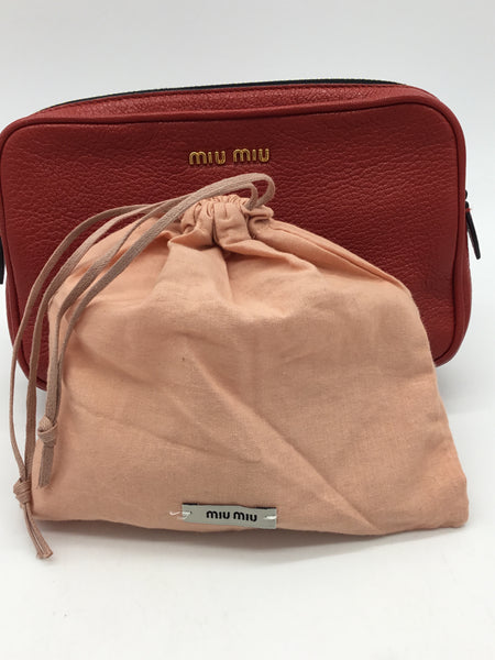 MIU MIU Red Purses/Wallets