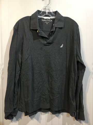 Nautica Size Medium Grey Men's