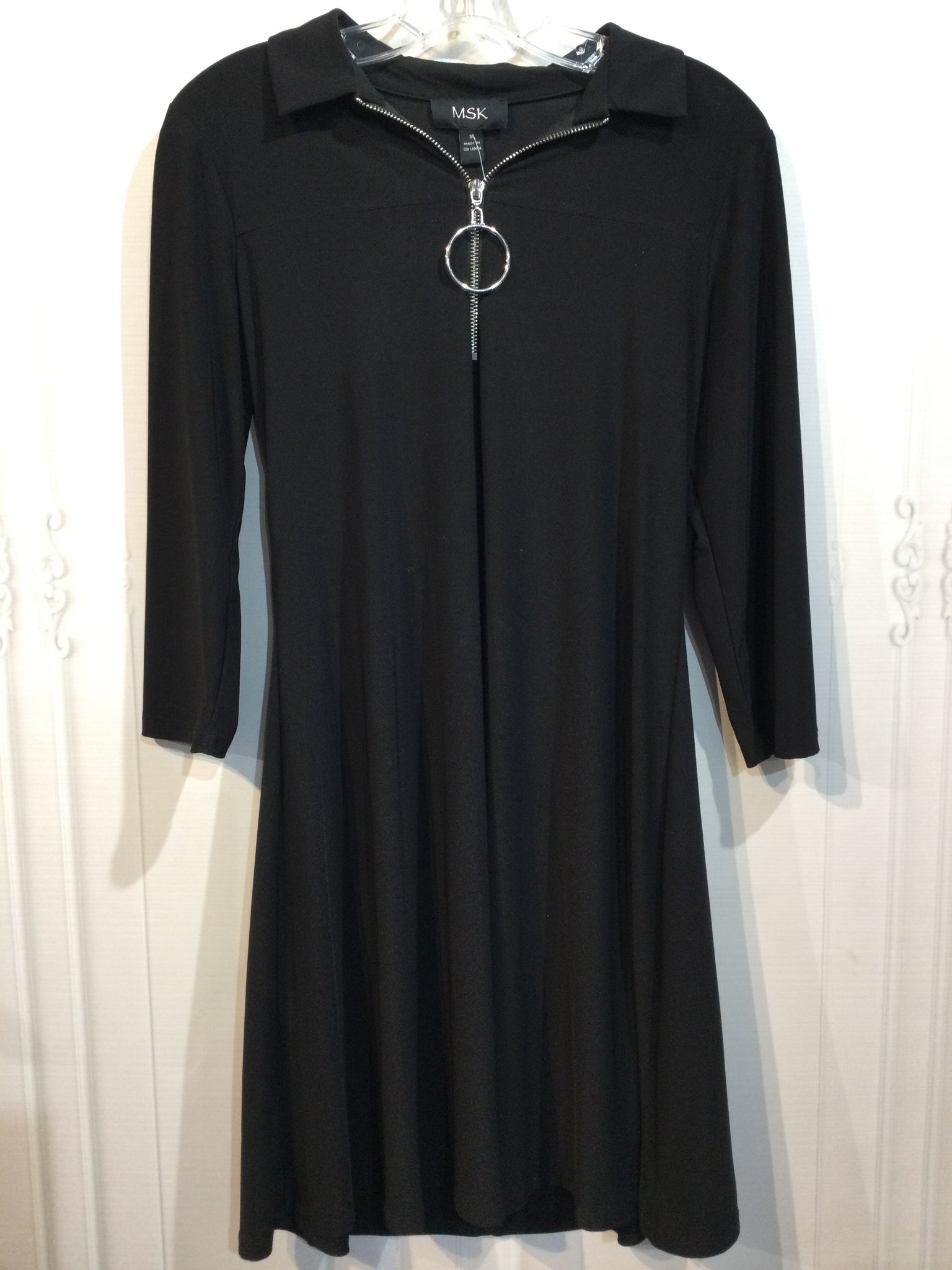 MSk Size Small Black DRESS/1 PIECE
