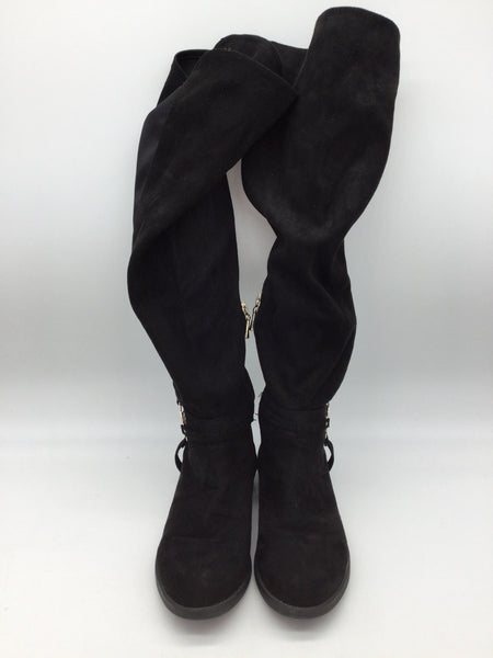bebe Size 8.5 Black Shoes