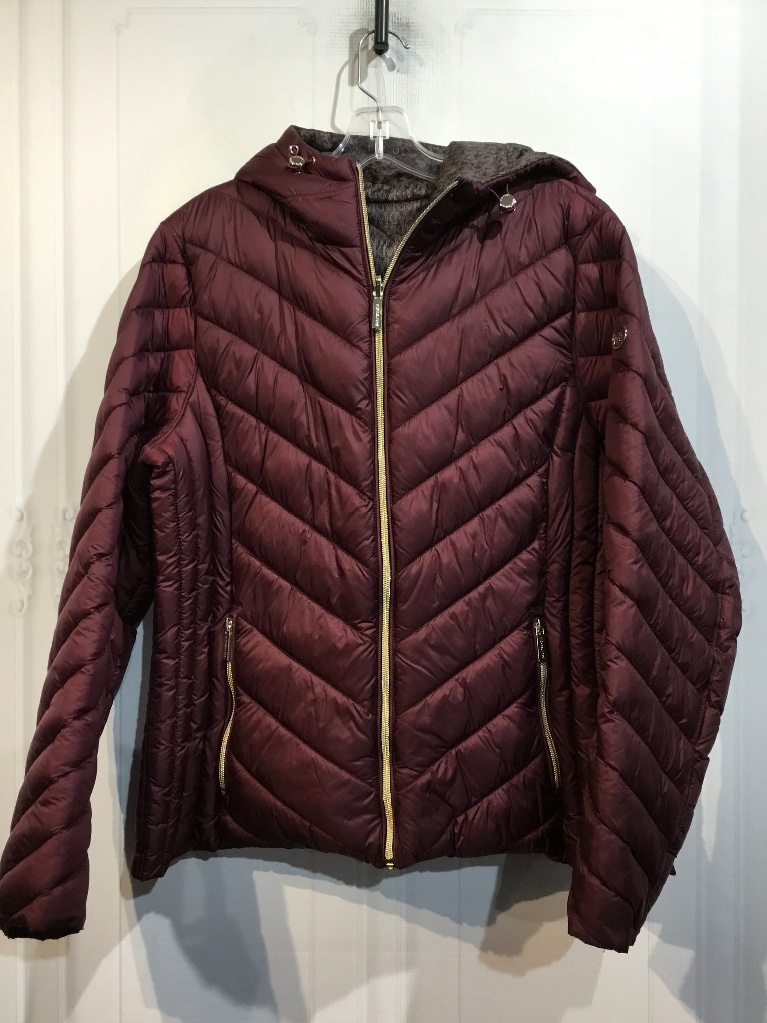 MICHAEL Michael Kors Size Large Red Outerwear