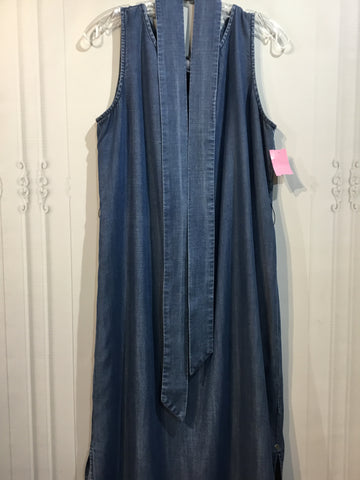 No Label Size L/12-14 Chambray Dress