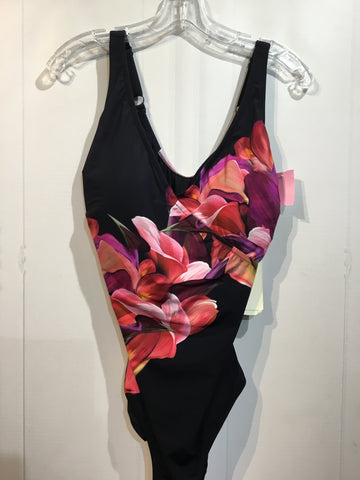 NWT - Gottex Size XL/16 Black SWIMWEAR/COVER UP
