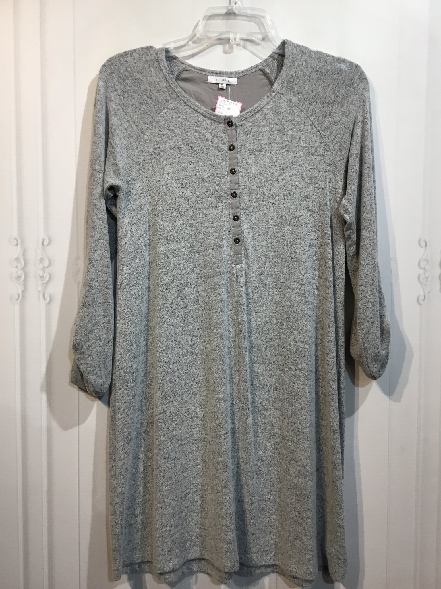 Z Supply Size Extra Small Grey DRESS/1 PIECE