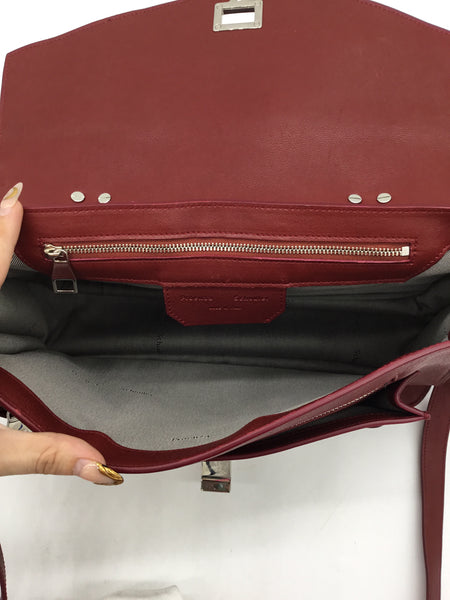 LUXURY Proenza Schouler Size Medium Red Purses/Wallets