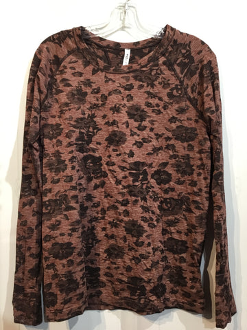 LUXURY Athleta Size Large Brown Athletic Wear