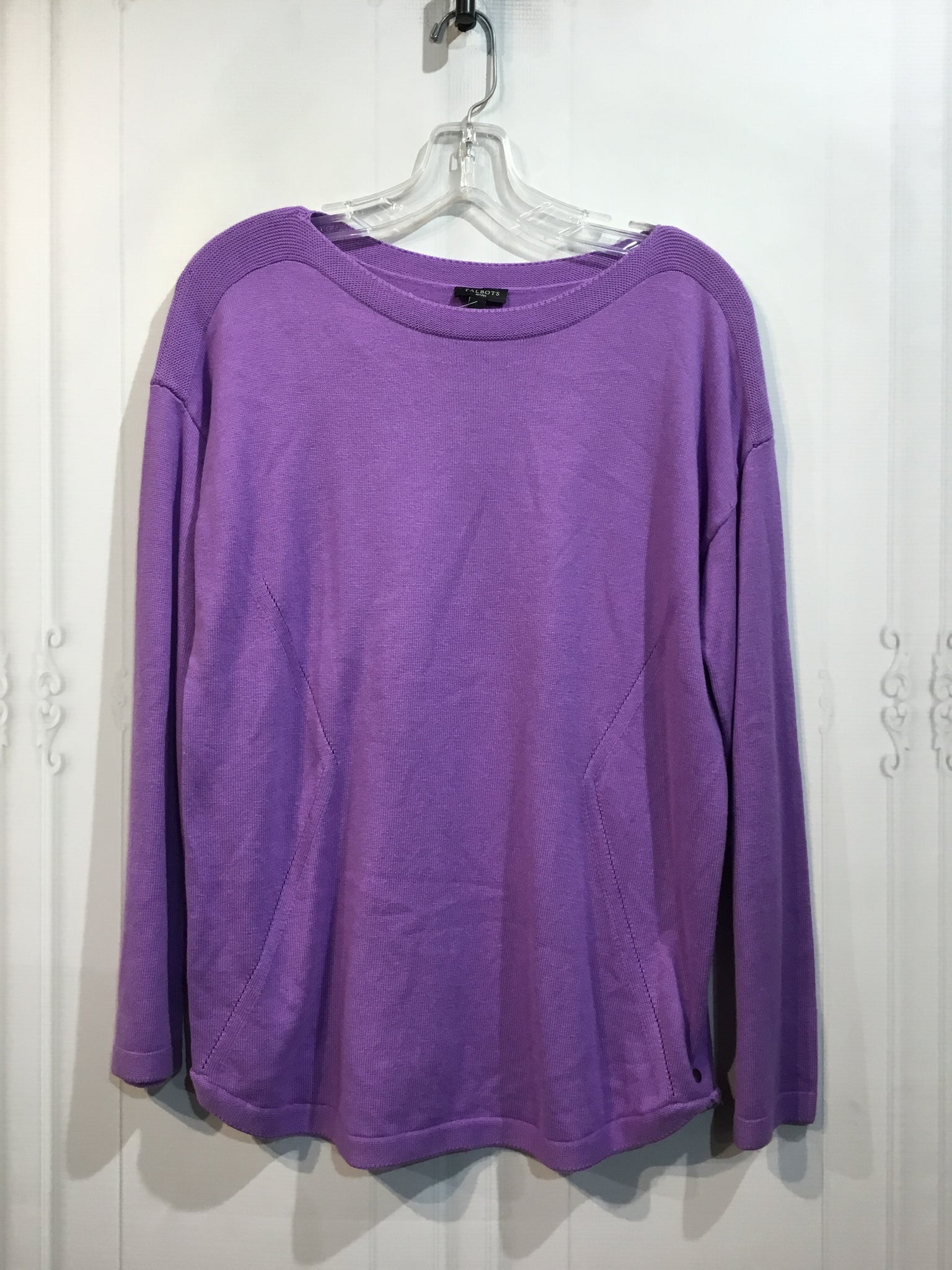 Talbots Size LP Purple Tops
