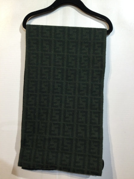 LUXURY FENDI Green Winter Accessories