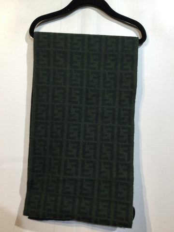 LUXURY FENDI Green Winter Accessories