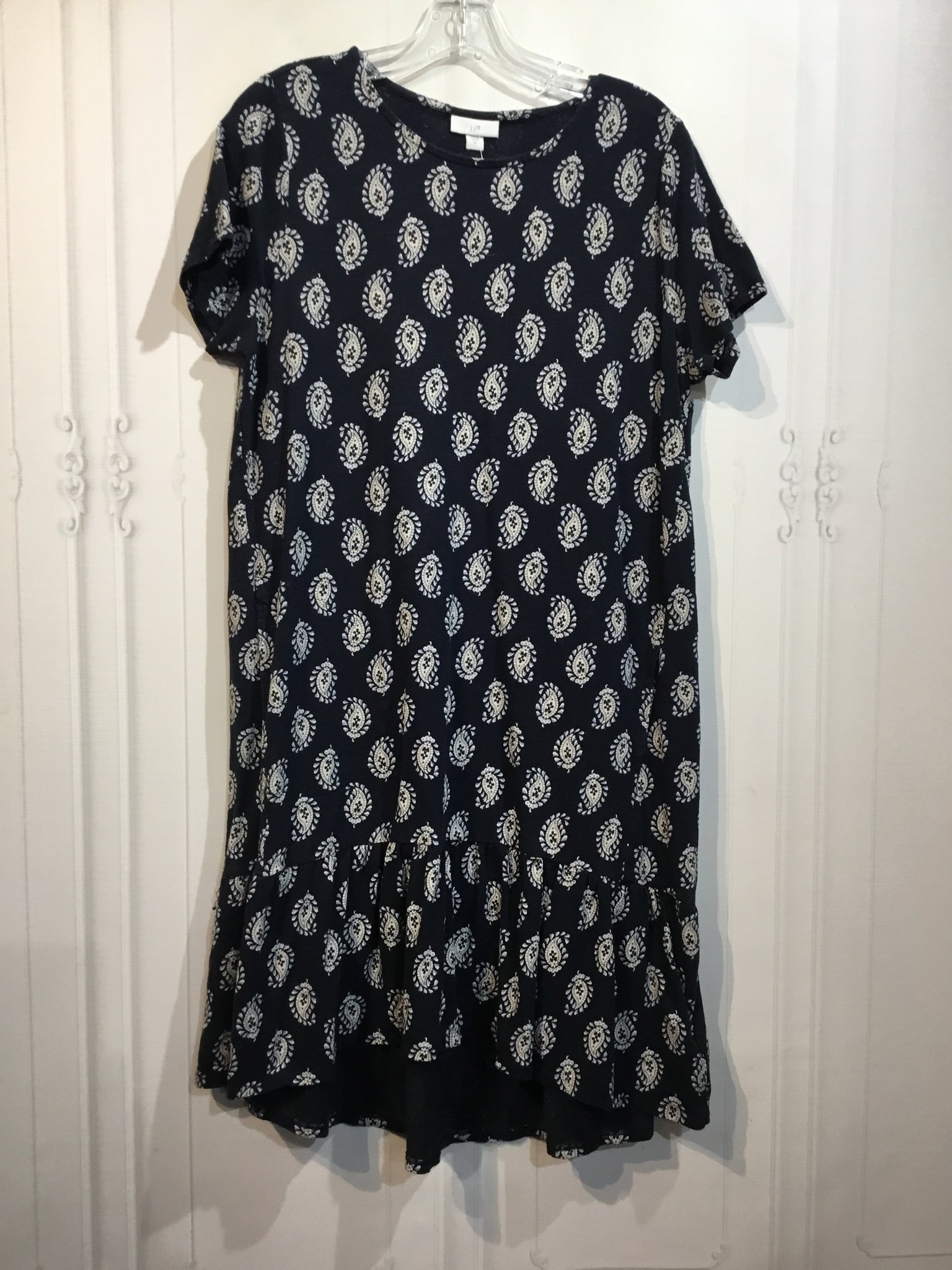 JJILL Size Medium Blue DRESS/1 PIECE