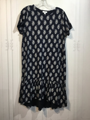 JJILL Size Medium Blue DRESS/1 PIECE