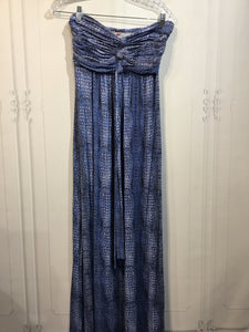 Size Medium Blue DRESS/1 PIECE