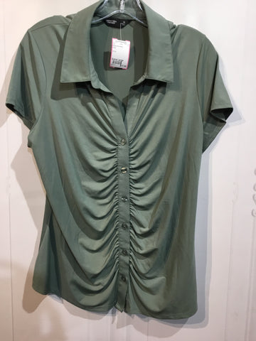 Simply Vera Wang Size Extra Large Green Tops