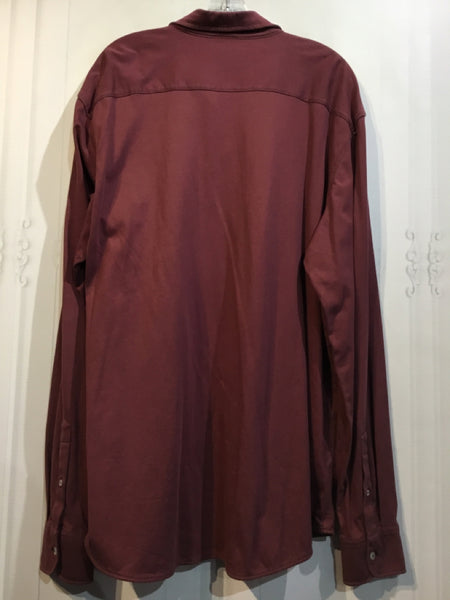 Untuckit Size 2X Red Men's