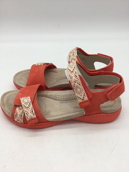 Clarks Size 7 Orange Shoes
