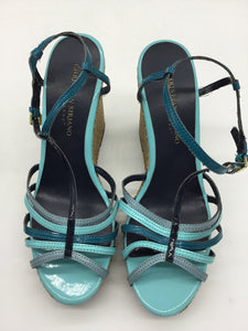 Christian Siriano Size 7.5 Blue Shoes