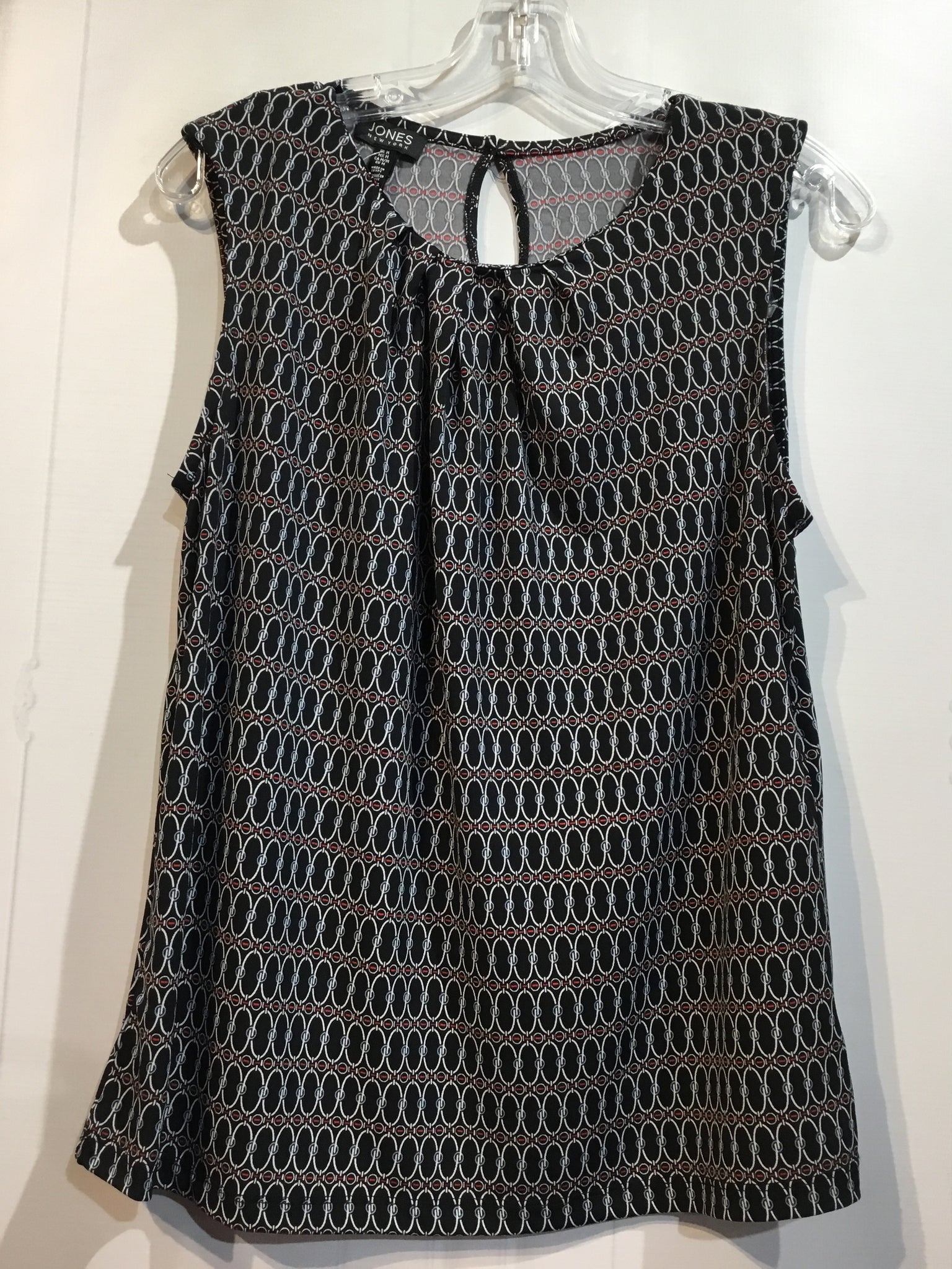 NWT Jones New York Size Medium Black Tops