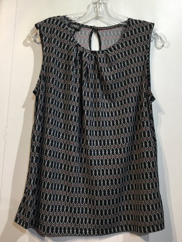 NWT Jones New York Size Medium Black Tops