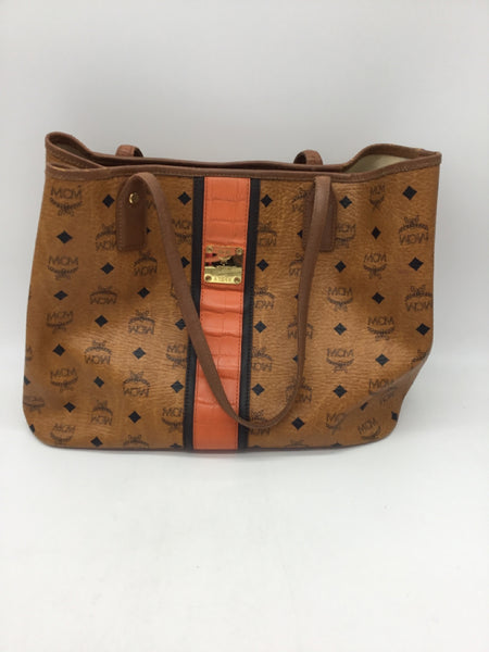 MCM Size Large Brown Purses/Wallets