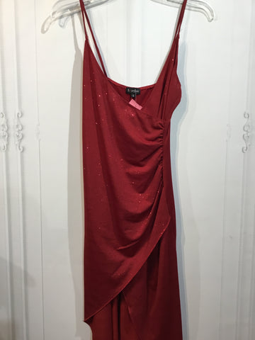 Hour Glass Size Small Red DRESS/1 PIECE