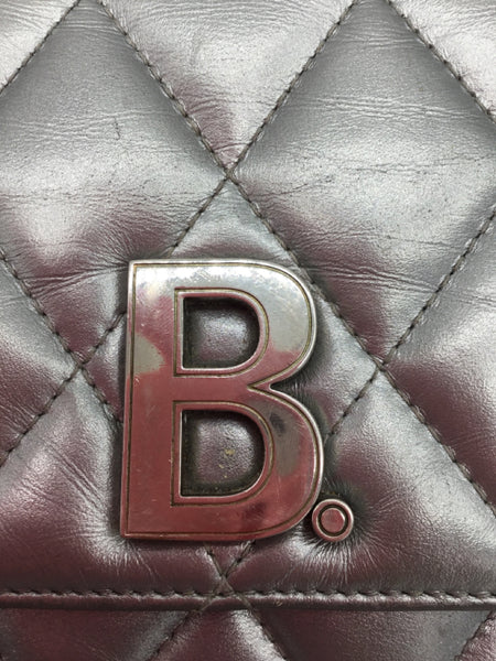 LUXURY Balenciaga Size Small Silver Purses/Wallets