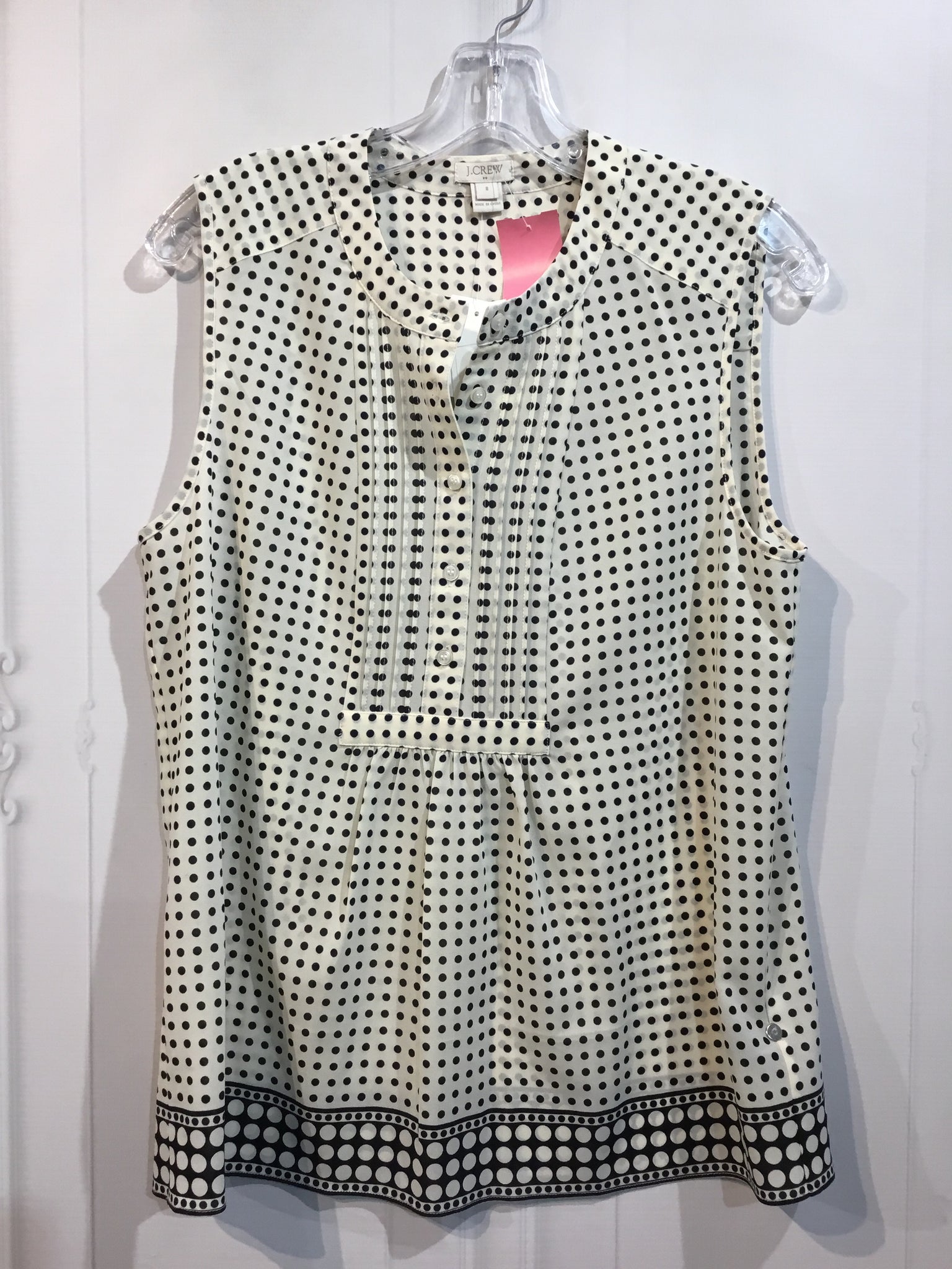 JCREW Size M/8 White Tops