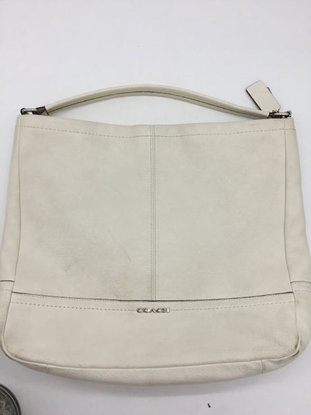 Coach Size Large White Purses/Wallets