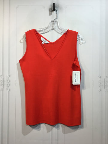 Misook Size M/8-10 Red Tops