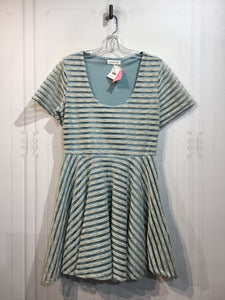 Sugar + Lips Size Large Blue DRESS/1 PIECE