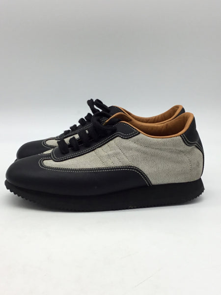 LUXURY Hermes Size 8.5 Grey Shoes