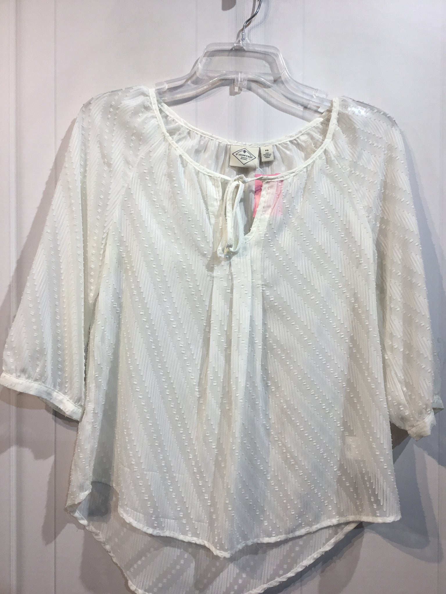 St John's Bay Size SP White Tops