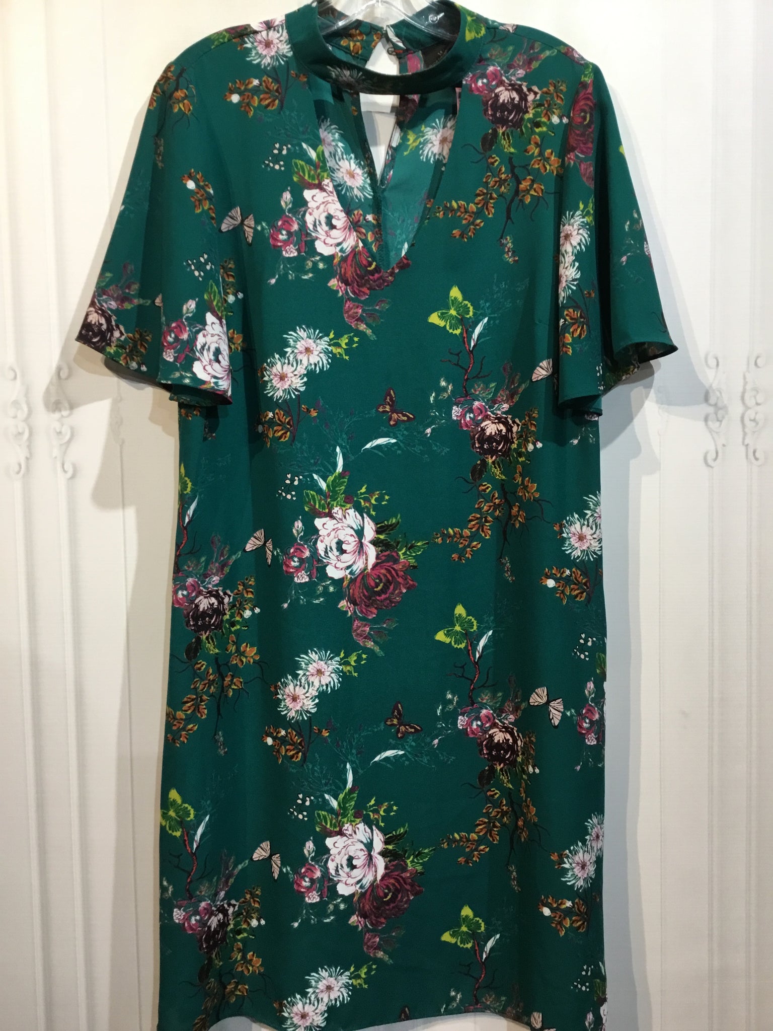 Worthington Size L/12 Green DRESS/1 PIECE