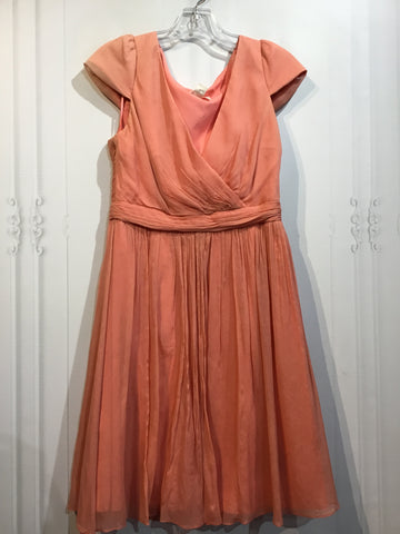 J Crew Size S/6 Orange DRESS/1 PIECE