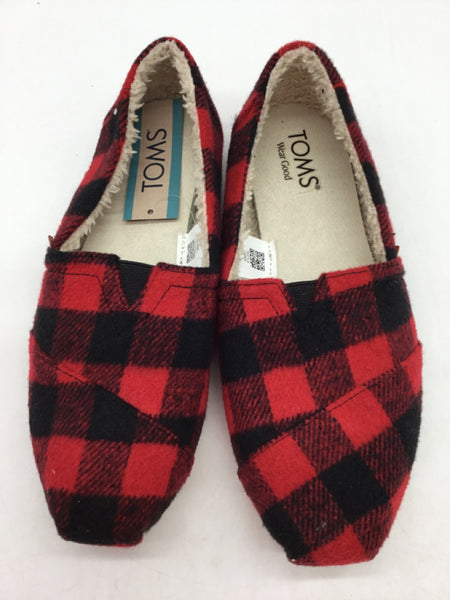 Toms Size 7 Red Shoes