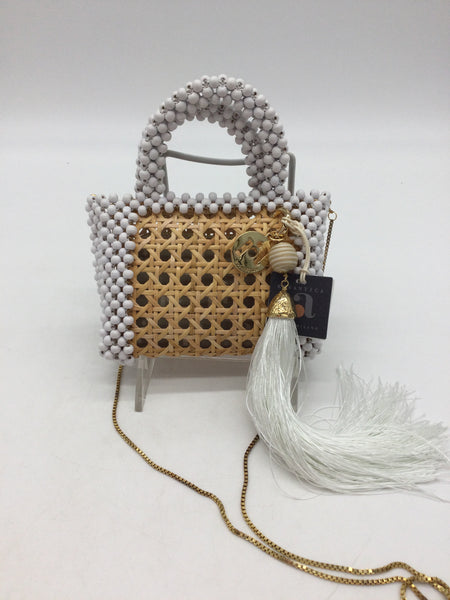 LUXURY Rosantica Size Extra Small Beige Purses/Wallets