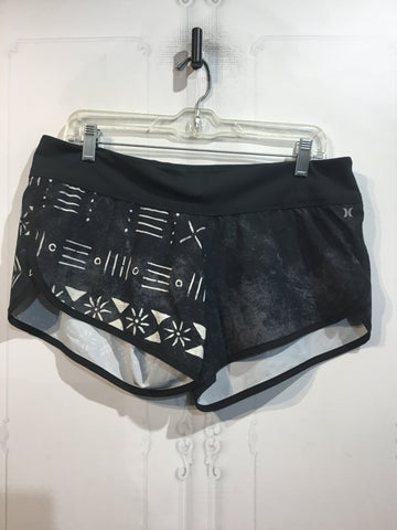 HURLEY Size L Black SWIMWEAR/COVER UP