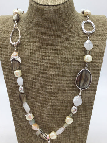 NWT CHICO'S Silver Necklace