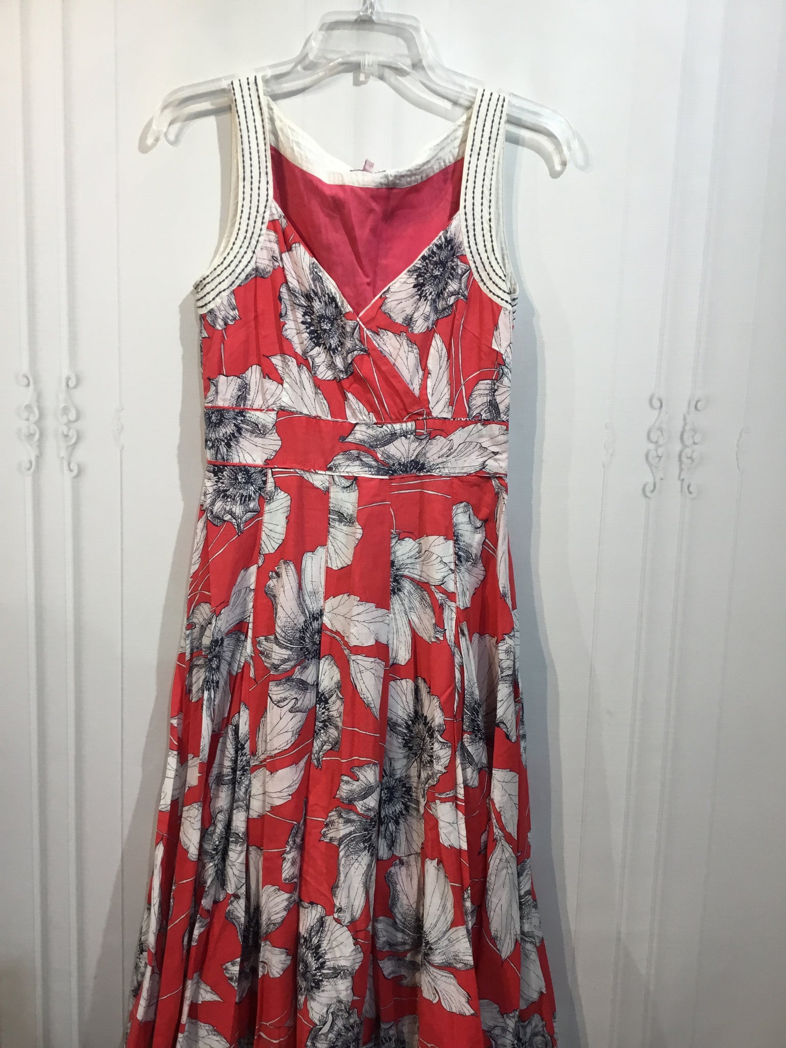 Phase Eight Size S/6 Orange DRESS/1 PIECE