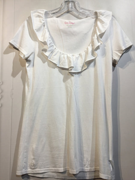 Lilly Pulitzer Size Medium White Tops