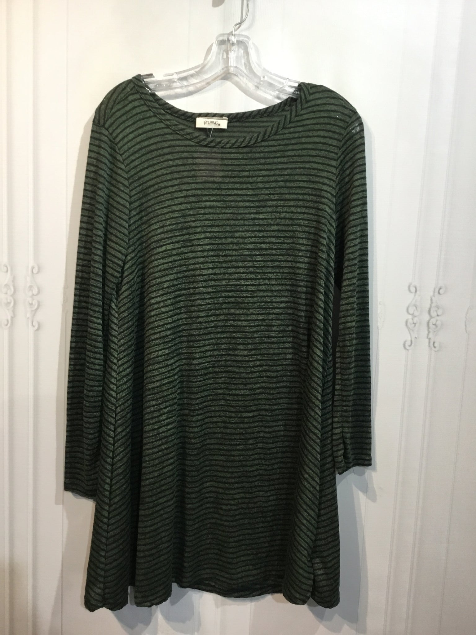 Pinc Size Large Green DRESS/1 PIECE