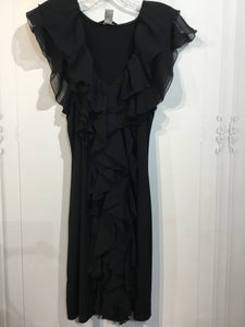White House Black Market Size Medium Black DRESS/1 PIECE